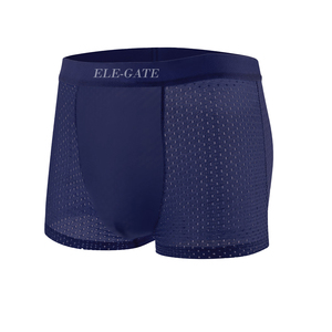 Caleçons Boxers Super Absorbants pour Hommes en Tissu Tricoté Respirant et Frais, Taille Mi-Haute, Longueur Longue, avec Logo Taille XL sur la Ceinture - Product Image 2
