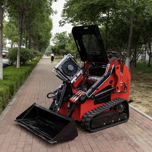 Bon marché Prix Nouveau Hightop Skid Steer Loader Hydraulique Chargeurs frontaux EPA Euro5 HT380 Crawler Skid Steer Loader à vendre - Product Image 4