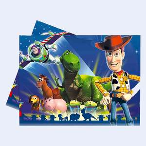 Nappe en plastique Toy Story 1,2x1,8m pour décorations de fête, lot de 2 sacs - Product Image 2