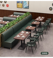 Ensembles de canapés et banquettes modernes et durables pour restaurants, hôtels et restaurants de fondue, écologiques et faciles à nettoyer