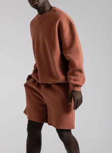 ชุดกางเกงขาสั้นสำหรับผู้ชายชุดวอร์มสำหรับนักขี่จักรยานและเสื้อยืดคอกลมสำหรับใส่วิ่ง - Product Image 3