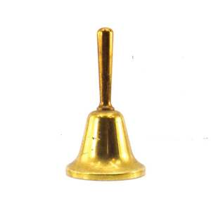 Campana de mano de latón con mango de latón, nuevo diseño, campana de Metal de peón para tample, oración, oficina, precio al por mayor - Product Image 5