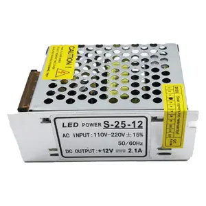 Fuente de alimentación Ip20 de 36v, 60w, 80w, 100w, voltaje constante de 12v, controlador Led delgado de tamaño pequeño para tira de luz