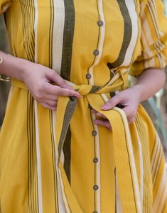 ชุดเดรสปาร์ตี้ยาวทำด้วยมือทำจากผ้าฝ้ายอินเดียชุดเดรสแฟชั่นสำหรับผู้หญิงพิมพ์ลายดอกไม้ของขวัญเจ้าสาว - Product Image 3