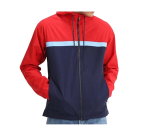 Chaqueta Cortavientos Impermeable de Poliéster y Nailon Personalizada al por Mayor, Chaqueta Transpirable de Talla Grande con Puños Elásticos, Chaqueta Anorak Cortavientos - Product Image 1