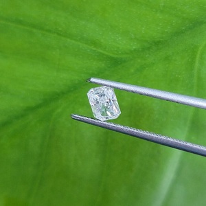 Diamantes cultivados en laboratorio con forma radiante suelta de 0,1 CT, Diamante de laboratorio de 3,5x2,3mm para anillo de compromiso o fabricación de joyas - Product Image 2