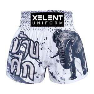 Pantalones cortos MMA 100% poliéster Muay Thai corto personalizable Venume MMA pantalones cortos de lucha BJJ artes marciales desgaste hecho en Pakistán - Product Image 1