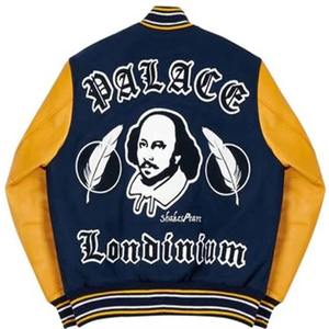 Chaqueta Universitaria Vintage Personalizada para Hombre, de Lana, con Mangas de Cuero, Parche de Chenilla, Chaqueta Universitaria de Béisbol, de Alta Calidad, para Invierno - Product Image 2