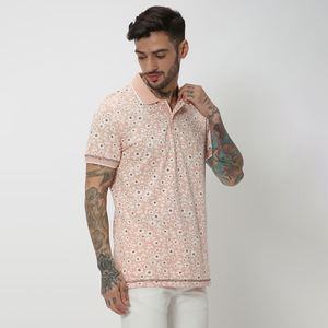 Sublimation logo personnalisé T-shirt de sport séchage rapide polo imprimé à manches courtes pour hommes - Product Image 4