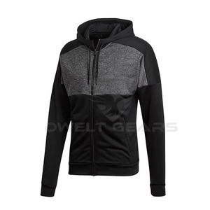 Chándal de algodón y poliéster con cremallera para hombre, moda OEM, 2023 - Product Image 2