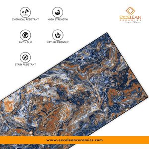 แผ่นหินอ่อนขัดเงาเคลือบเงากระเบื้องผนังห้องน้ำห้องครัวล็อบบี้สำนักงานเซรามิกพอร์ซเลน60x120 60 80X160ขายส่ง - Product Image 4