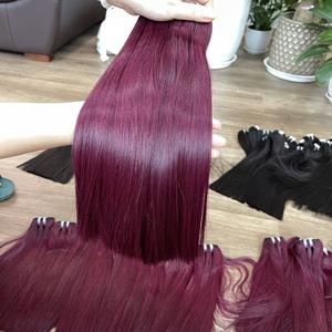 Extensiones de cabello sedoso superventa, gran stock, extensiones de cabello vietnamitas, mejor calidad, listas para enviar, fábrica de Vietnam - Product Image 4