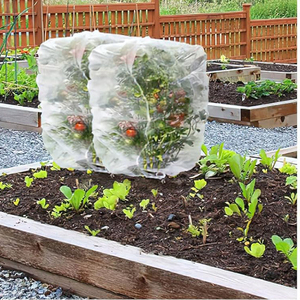 Blueberry Bush <strong>Netting</strong> Cover <strong>Fruit</strong> <strong>Tree</strong> Garden Plant Covers Protection <strong>Mesh</strong> Net Bags with Zipper &amp; Drawstring for Tomato Flowers - Product Image 2