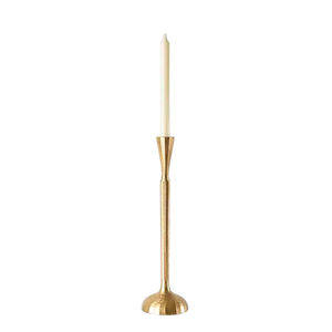Venta al por mayor hogar Hotel decorativo candelabro nuevo lujo oro Metal candelabro hecho de material metálico candelabro - Product Image 1