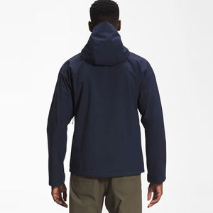 Veste coupe-vent décontractée et utilisée en extérieur pour hommes en couleur unie/coupe régulière dernière collection de vestes coupe-vent pour hommes - Product Image 2