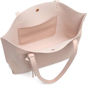 Sanzaf Design 2025 Refined And Roomy Ladies <b>Tote</b> <b>Bag</b> For Women With Soft Faux Leather Body And Tassel <b>Zip</b> Closure - Product Image 4