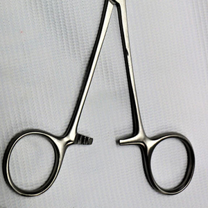 Fórceps de tejido Babcock de alta calidad 7,25 "delicado 10 mm de ancho mandíbulas tejido atraumático agarrar fórceps de Babcock quirúrgico - Product Image 4