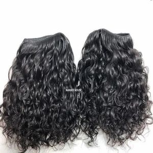 Extensions de cheveux humains indiens Remy bouclés doux, 8-30 pouces, ondulation naturelle, bouclés crépus, simple trame - Product Image 4