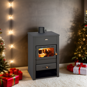 Chimenea de leña de 10,4 kW de la mejor calidad de material de acero de diseño único para uso doméstico, Hotel, Villa, interior, de Bulgaria - Product Image 1