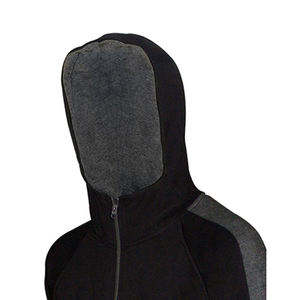 Conjunto de pantalones de chándal y Sudadera con capucha de algodón 100% personalizado, conjunto de Jogger bordado, ropa de calle con cremallera, chándal Unisex para hombres - Product Image 3