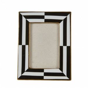 Cadre photo en bois naturel, style rustique moderne, motif chevron, support de table pour photos, artisanal, décoration d'intérieur, art d'exposition - Product Image 6