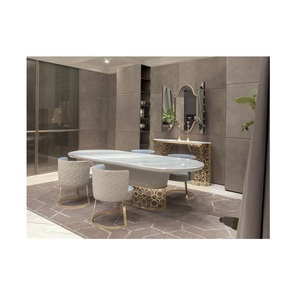 Living Room Furniture Stone Stainless Steel <b>Tv</b> Stand and Coffee Table Nordic Coffee Table Marble Coffee Table <b>for</b> Restaurants - Product Image 6