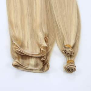 Luxury Genius Weft In <b>Human</b> <b>Hair</b> <b>Hair</b> Bundle <b>Extension</b> 100 % Raw VietNamese Remy Natural Vendor - Product Image 1