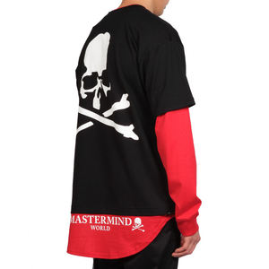 Stock de T-Shirt personnalisé double épaisseur poids lourd surdimensionné pour hommes adultes à vendre - Product Image 3