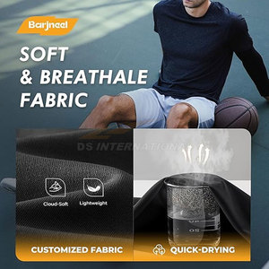 Short de basket-ball de performance pour hommes Short d'entraînement athlétique Poches Gym Running Casual Wear Wicking Tissu à séchage rapide évacuant l'humidité - Product Image 6