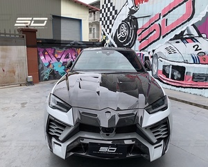 MsyデザインドライカーボンファイバーFRPランボールウラスリアバンパーリアディフューザー - Product Image 5