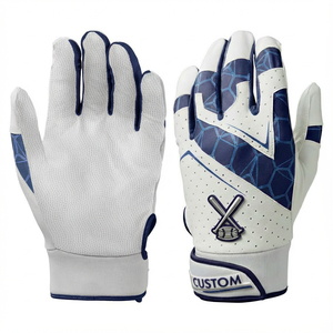 Gants de frappe de baseball avec logo personnalisé, prix de gros OEM, livraison rapide, matériau de la paume antidérapant, gants de frappe de softball - Product Image 2