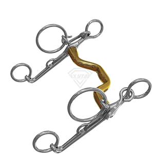 Embouchures d'équitation de haute qualité, conçues sur mesure, embouchures en acier inoxydable à vente chaude avec bouche de cheval, embouchures d'équitation en plein air, OEM - Product Image 6