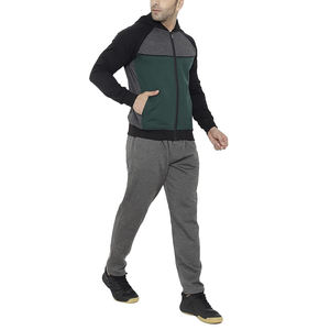 Chándal de hombre de alta calidad de nuevo diseño en diferentes tamaños, servicio OEM, ropa activa, conjunto de chándales con cremallera para hombre - Product Image 3