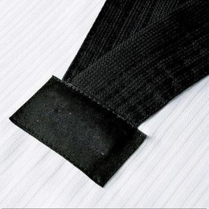 Uniforme de Entrenamiento Básico de Taekwondo, MMA, Artes Marciales y Karate, Unisex para Adultos, Cuello en V, de la Mejor Calidad, con Logotipo Personalizado, Negro, Poliéster/Algodón - Product Image 4