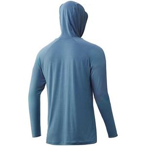 Sur mesure Anti Uv Protection Solaire Sublimation Manches Hommes Chemises De Pêche Sweats À Capuche De Pêche Écologique À Capuche De Pêche Pour les femmes - Product Image 2