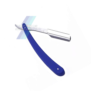 Suministros de peluquero de etiqueta privada, maquinilla de afeitar profesional de corte recto para peluquero, maquinilla de afeitar de una sola hoja con logotipo personalizado - Product Image 4