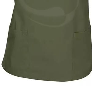 Vente en gros Logo personnalisé Ensembles de gommage Stretch Infirmière Hôpital Scrubs Suit Tops Medical Hospital Uniformes pour unisexe - Product Image 4