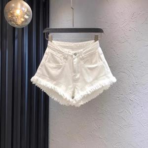 Shorts pour femmes décontractés de haute qualité Design personnalisé nouveau short en jean 2025 Short en jean en détresse pour femmes - Product Image 3