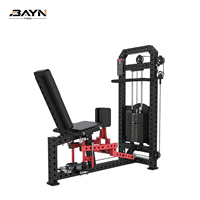 Machine d'abduction et d'adduction des hanches BN Commercial pour l'entraînement des adducteurs et des fessiers, idéale pour les centres de fitness hôteliers