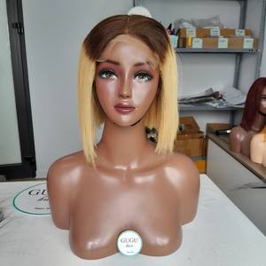 Pelucas de Cabello Humano Remy Virgen 100% Vietnamita, Color Personalizable, Sin Pegamento, 5x5, 12 Pulgadas, HD Completo - Product Image 1