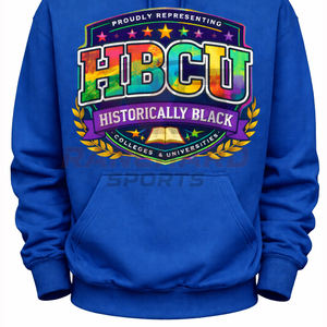 Hoodie personnalisé pour les universités et les collèges HBCU, look stylé, chaud, confortable, durable, professionnel. - Product Image 3