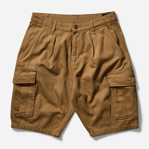 Pantalones Cortos Cargo de Lona 100% Algodón para Hombre, Estilo Urbano, Transpirables, Camuflaje, Ropa Deportiva, Tallas S-3XL - Product Image 1