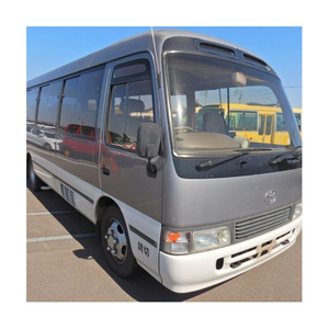 TOYOTAA Coaster Mini Van Excellent état AWD Passenger Tourism Bus avec intérieur foncé Sièges en cuir R15 Taille du pneu Conduite à gauche - Product Image 3