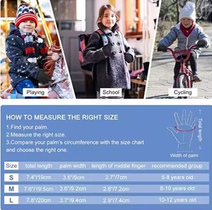 Guantes de Ciclismo de nieve de invierno para hombres de alta calidad, guantes de esquí impermeables a prueba de viento con los mejores materiales, construcción de cuero, la mejor tarifa - Product Image 4