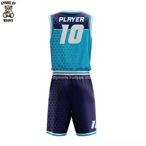 Tenue de basketball personnalisée avec tissu en maille respirant pour entraînements d'équipe, matchs officiels, sports scolaires en gros - Product Image 3