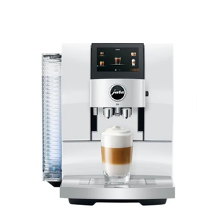 Meilleure cafetière intelligente entièrement automatique en aluminium blanc avec récipient à lait en verre, nouvelle version améliorée pour usage domestique et hôtelier ! - Product Image 2