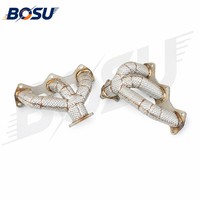 Collecteur d'échappement en acier inoxydable 304 à longueur égale pour Porsche 992.1 3.0T 3.7T 3.8T Carrera S Turbo S 2018-2023