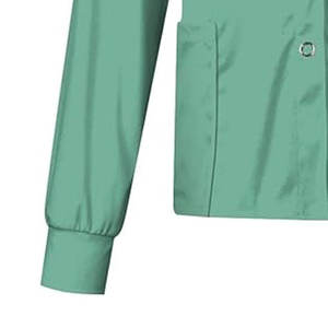 Chaqueta médica de secado rápido OEM para mujer, venta al por mayor, chaqueta médica de tela elástica antibacteriana para mujer - Product Image 4