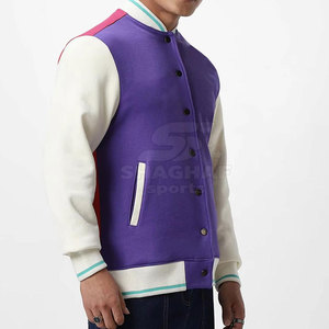 Veste Letterman classique, vêtements universitaires, veste chaude, coupe confortable, tissu doux, veste d'hiver - Product Image 2