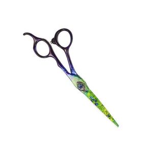 Ciseaux de coupe de cheveux en acier inoxydable de haute qualité papier enduit de couleur cisaillement de barbier pour salon et usage domestique pointe de lame tranchante - Product Image 3